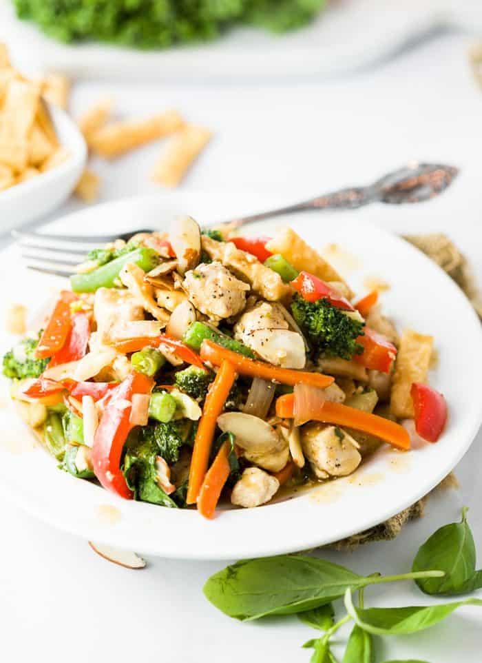 Thai Basil Chicken Stir Fry